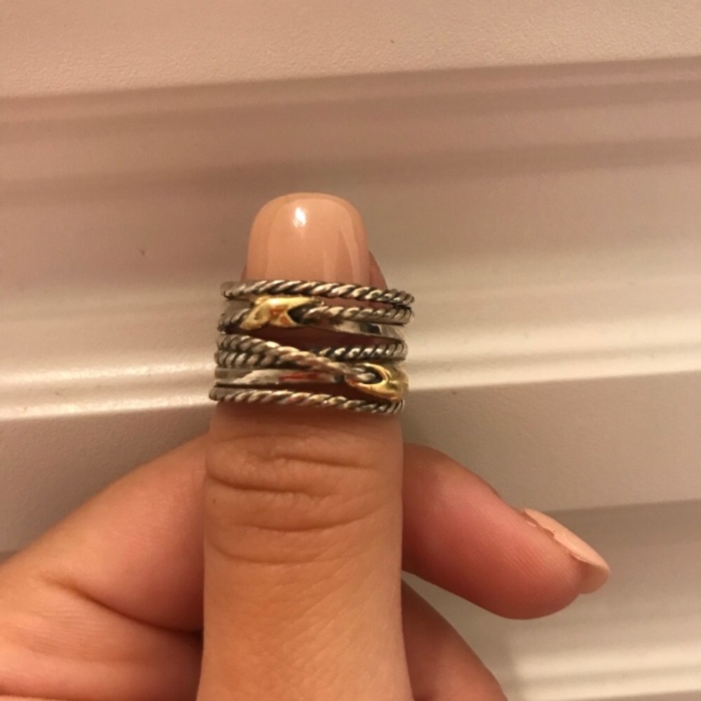 *DAVID YURMAN* Star Crossed Ring - Picture 3 of 5